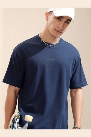 Highlander Men Round Neck Brand Logo Relaxed Sports T-Shirt
