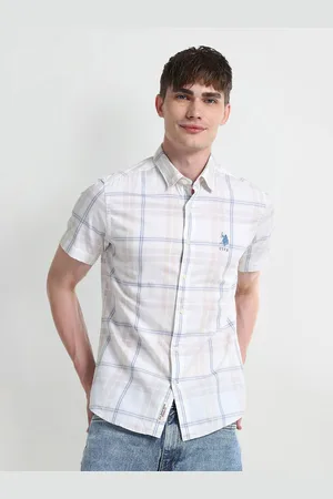 Ralph Lauren Men Classic Slim Fit Opaque Checked Casual Shirt