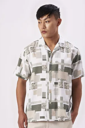 VALEN CLUB Men Relaxed Opaque Printed Casual Shirt