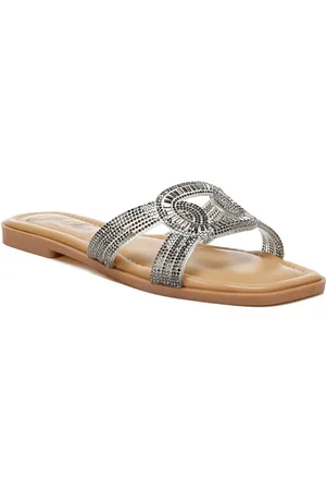 London Rag Women Open Toe Flats