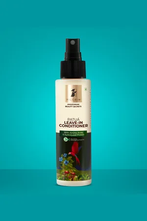 Pilgrim Patua Leave-in Conditioner for Damage Control - Fights Frizz & Improves Elasticity