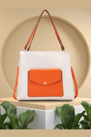 Caprese Textured Shopper Hobo Bag