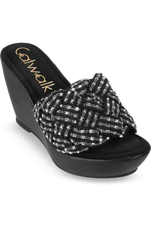 Catwalk Embellished Wedge Sandals
