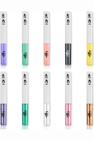 elitty Teen Girls Set Of 10 Eye Gotta Feeling Smudge Proof Metallic Pop Eyeliner