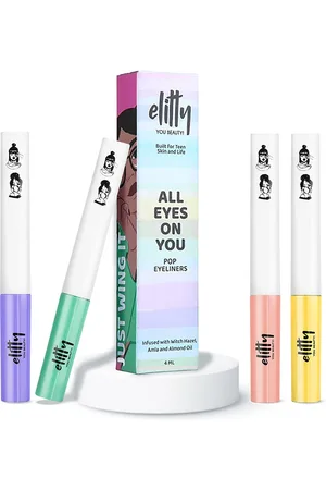 elitty Teen Girls Eye Gotta Feeling G.O.A.T Set of 4 Smudge Proof Matte Pop Eyeliner