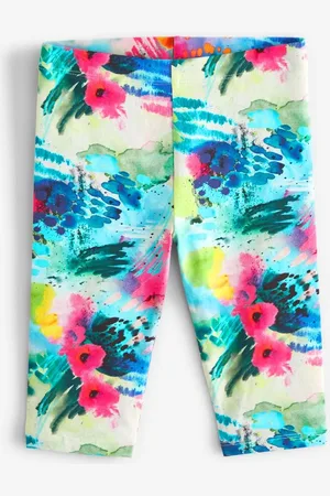 Next Girls Printed Cropped Leggings