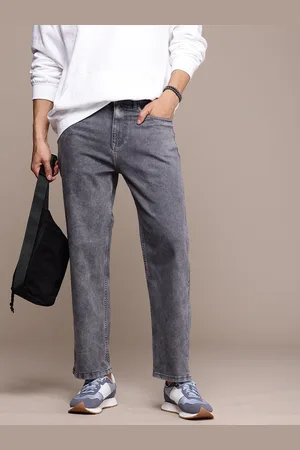WROGN Men Loose Fit Heavy Fade Stretchable Jeans