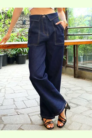 Campus Women Comfort High-Rise Cotton Stretchable Jeans