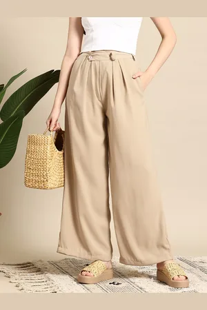 Mast & Harbour Women Pleated Trousers