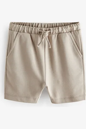 Next Boys Solid Pure Cotton Jersey Shorts