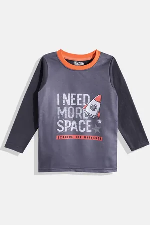 Eteenz Boys Printed Cotton Sweatshirt