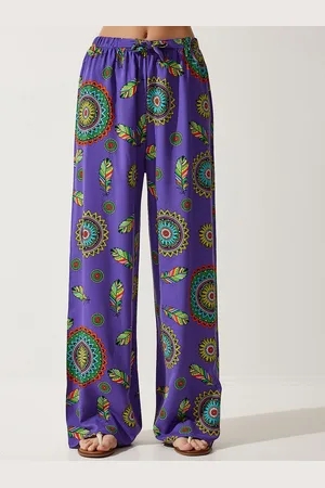 Happiness istanbul Women Printed Trousers