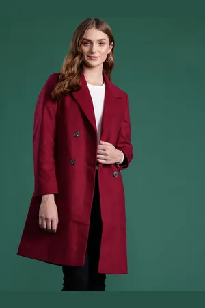 DressBerry Double-Breasted Longline Overcoat