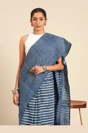 Taavi Block Printed Pure Cotton Saree