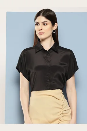 Chemistry Women Satin Casual Shirt