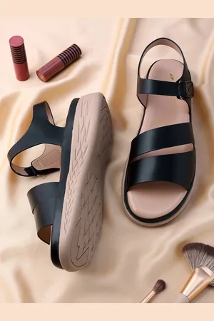 TRASE Women Open Toe Velcro Wedges