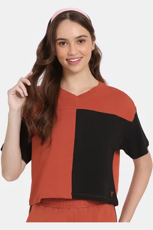 Zivame Colourblocked Cotton Top