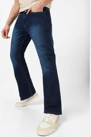 URBANO Men Bootcut Light Fade Stretchable Jeans