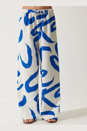 Happiness istanbul Women Printed Trousers