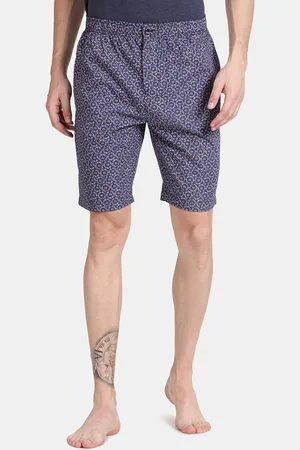 Pepe Jeans Typography Printed Breathable Pure Cotton Lounge Shorts