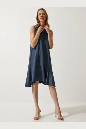 Happiness istanbul Women Sleeveless A-Line Dress