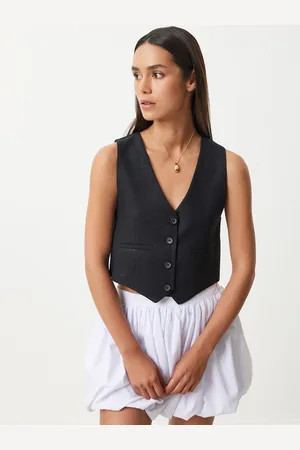 Happiness istanbul V-Neck Slim-Fit Waistcoat