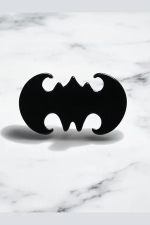FÁBULA Single Piece Batman Designed Stainless Steel Studded Earring