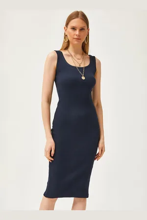 Olalook Round Neck Bodycon Dress