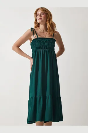 Happiness istanbul Women A-Line Midi Dress