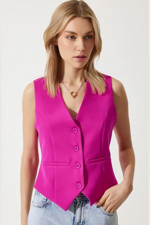 Happiness istanbul V-Neck Slim-Fit Waistcoat