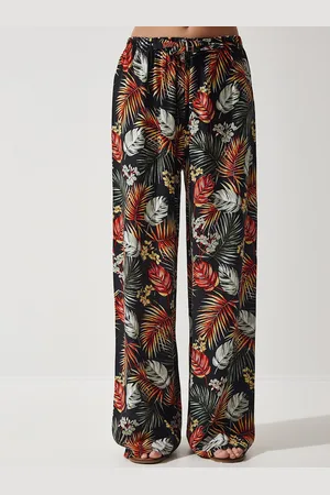 Happiness istanbul Women Floral Printed Trousers