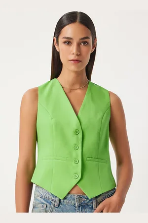 Happiness istanbul V-Neck Slim-Fit Waistcoat