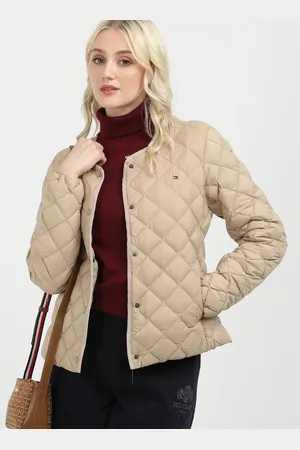 Tommy Hilfiger Women Quilted Jacket with Patchwork