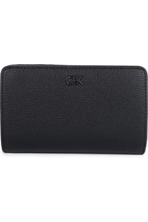 Calvin Klein Women Textured PU Three Fold Wallet