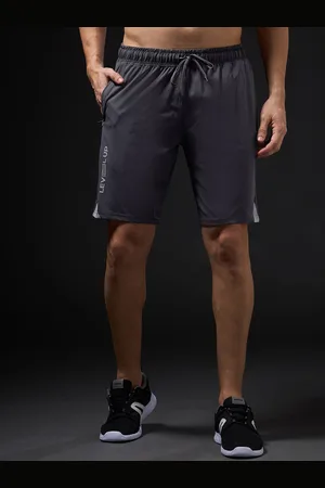 TECHNOSPORT Men Slim Fit Rapid-Dry Training or Gym Sports Shorts