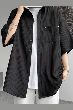 Stylecast Men Pinstripes Opaque Striped Casual Shirt