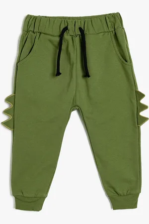 Koton Infant Boys Printed Pure Cotton Mid-Rise Joggers