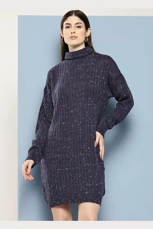 Chemistry Speckled Acrylic Mini Dress