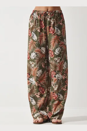 Happiness istanbul Women Floral Printed Trousers