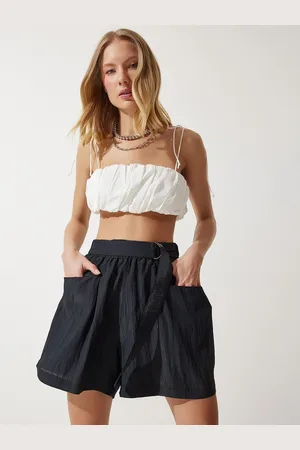 Happiness istanbul Women Relaxed Fit Solid Shorts