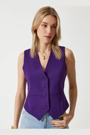 Happiness istanbul V-Neck Slim-Fit Waistcoat