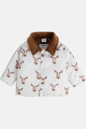 MINI KLUB Boys Floral Crop Padded Jacket