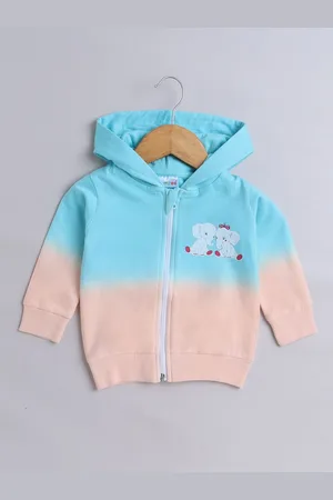 BUMZEE Girls Printed Hooded Sweatshirt