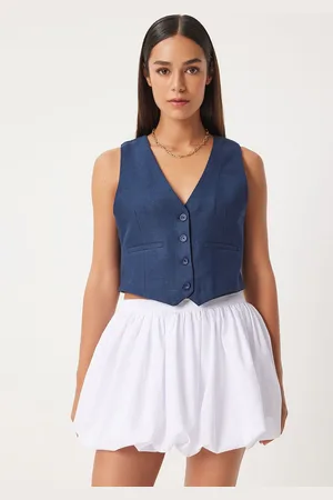 Happiness istanbul V-Neck Slim-Fit Waistcoat