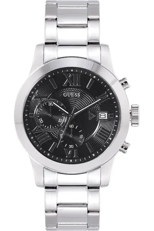 Guess Men Black Analogue Watch W0668G3