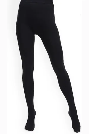 AlexVyan Winter Opaque Fleece Thermal Stockings