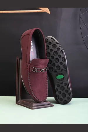 Killer Men Suede Slip-On Horsebit Loafers