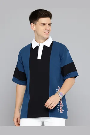 Aeropostale Colourblocked Polo Relaxed Fit T-shirt