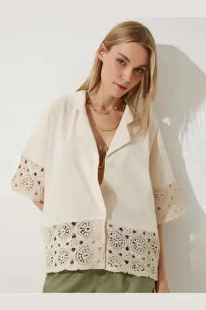 Happiness istanbul Women Floral Opaque Casual Shirt