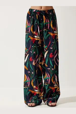 Happiness istanbul Women Floral Printed Trousers